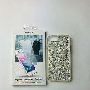 CASEMATE twinkle stardust Case 7+POLAROIDProtector